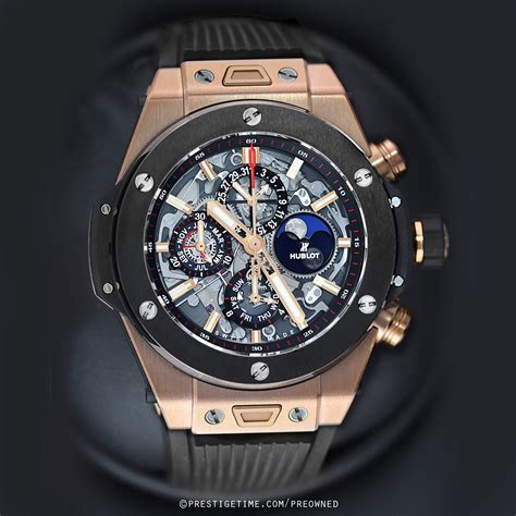 hublot big bang 45mm automatic perpetual calendar chronograph|Hublot big bang models.